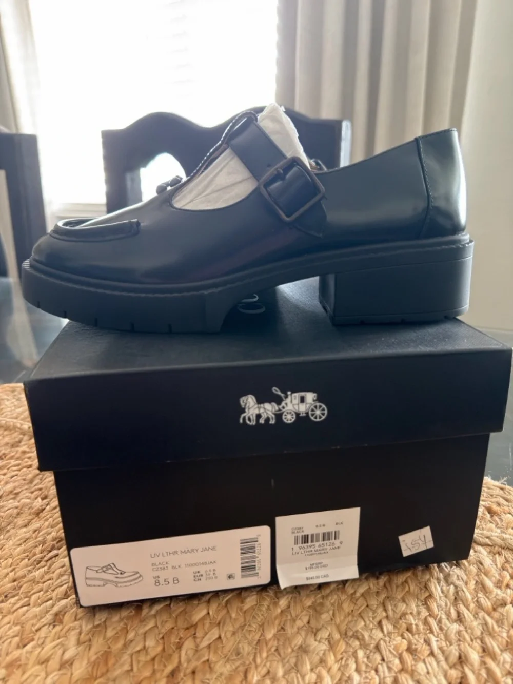 Coach Liv Leather Mary Jane’s - Picture 2 of 6